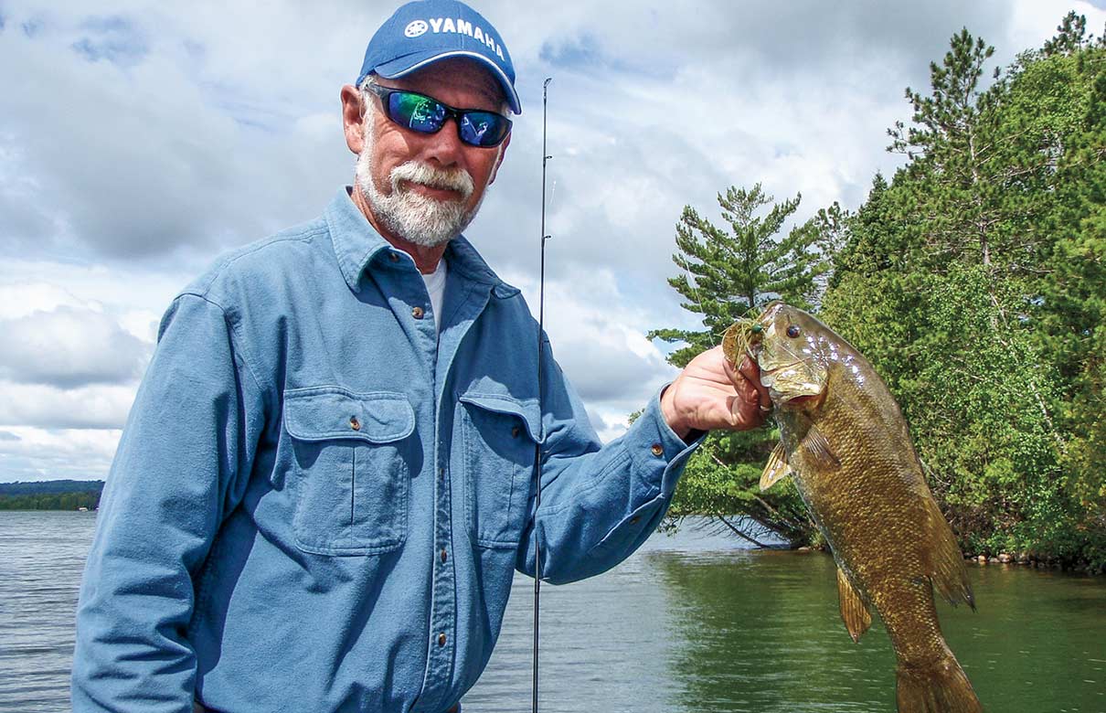 In-Fisherman contributor and fishery scientist Dr. Hal Schramm sees a growing interest in smallmouth bass, especially trophies. (Photo courtesy of In-Fisherman.com)