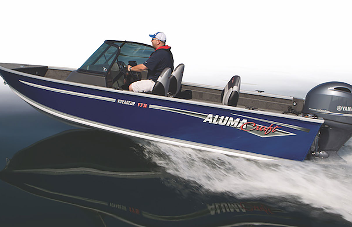 The AlumaCraft Voyageur 175 Sport was made for serious, multi-species anglers. (Photo courtesy of GameandFishMag.com)