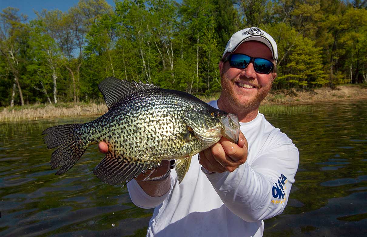 A big tackle bag that holds several plastic boxes with dividers is ideal for carrying the many lures, hooks, bobbers and other small items of tackle used by most crappie anglers.