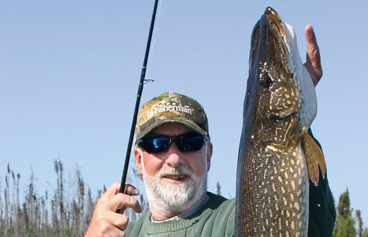 Whether you fish for pike in a local lake or in the far North, properly rigged soft baits up your catch of splendid specimens. (Photo courtesy of In-Fisherman.com)