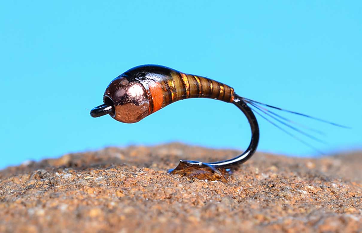 The Perdigon Nymph is perfect for situations where you need a small fly to sink quickly in deep or fast water, or as part of a dry/dropper rig. (Charlie Craven photo)