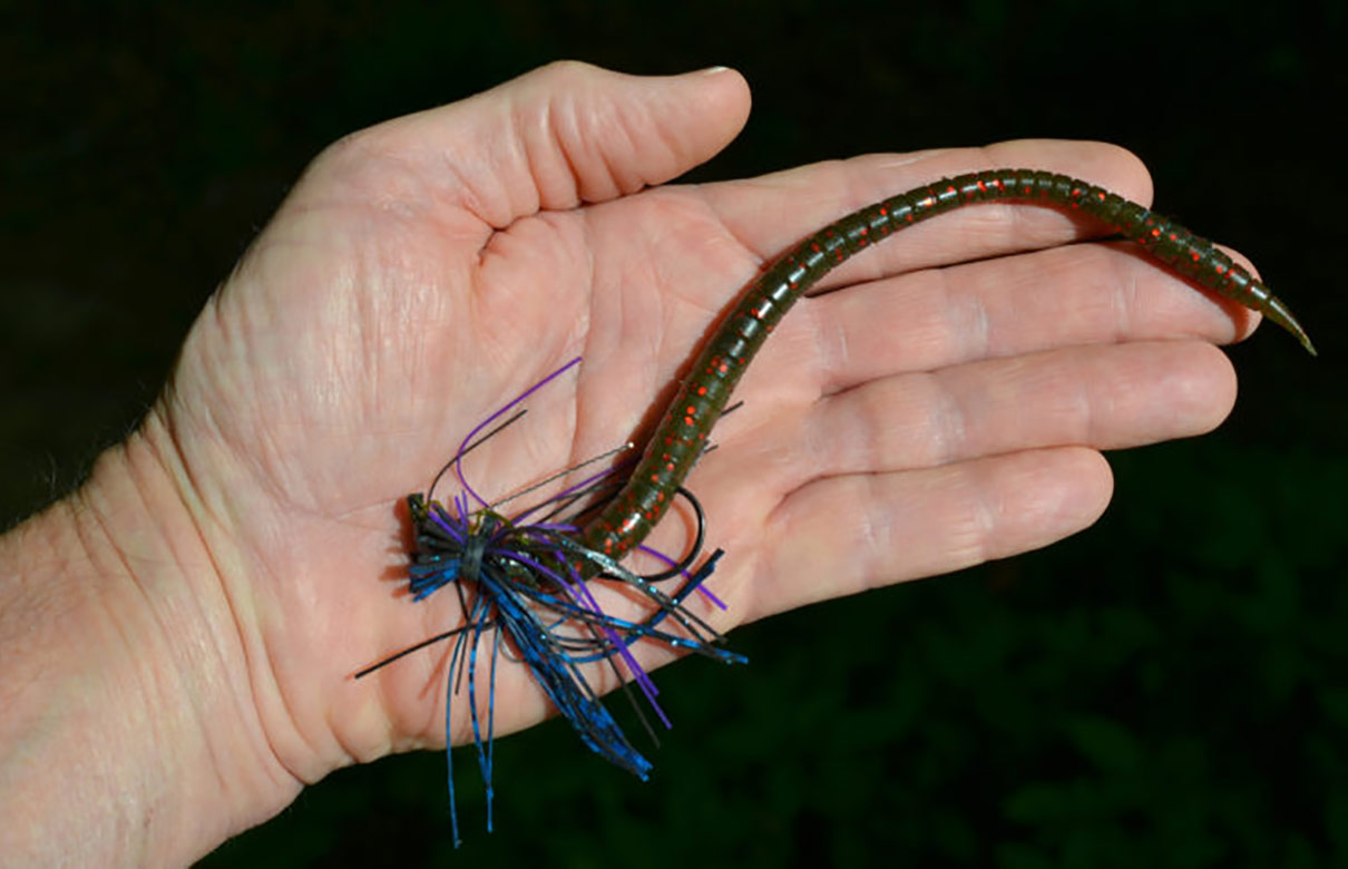 This lightweight finesse jig works great in clear water. (Photo courtesy of FloridaSportsman.com)