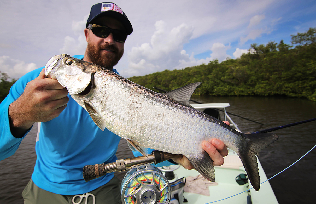 Ducking behind mangroves can offer protection from the wind. (Photo courtesy of FloridaSportsman.com)